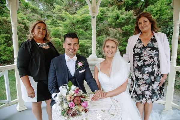Sarah and Cristian's wedding day in Langwarrin, frame 130