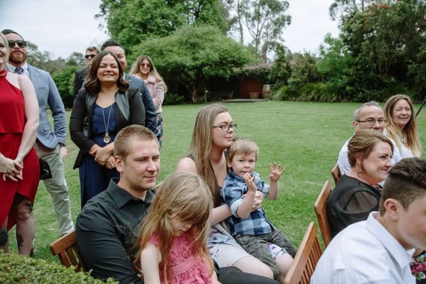 Sarah and Cristian's wedding day in Langwarrin, frame 136