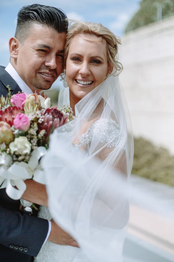 Sarah and Cristian's wedding day in Langwarrin, frame 232