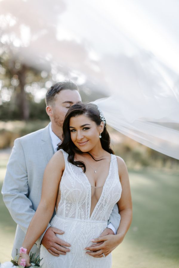 Samantha and Brayden's wedding day in Mordialloc, frame 058