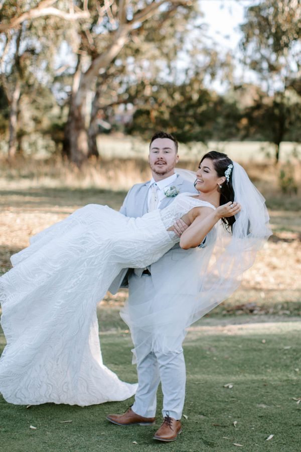 Samantha and Brayden's wedding day in Mordialloc, frame 064