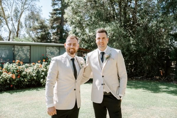 Lauren and Callum's wedding day in Monbulk, frame 010