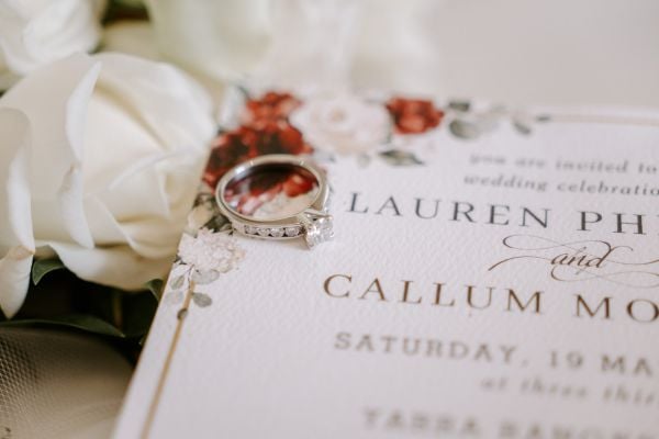 Lauren and Callum's wedding day in Monbulk, frame 019