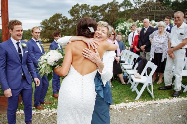 Yolanda and Matt's wedding day in Monbulk, frame 070