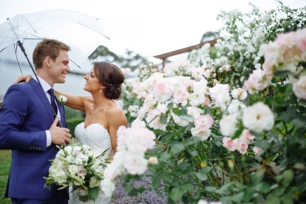 Yolanda and Matt's wedding day in Monbulk, frame 145