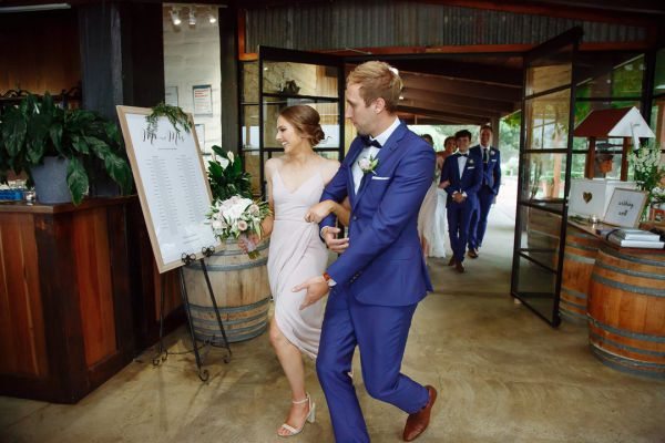 Yolanda and Matt's wedding day in Monbulk, frame 160