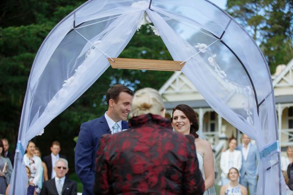 Heidi and Russell's wedding day in Wentworth Falls, frame 034