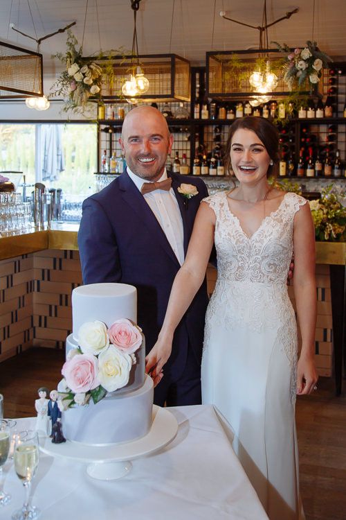 Reception styling details at Stillwater at Crittenden