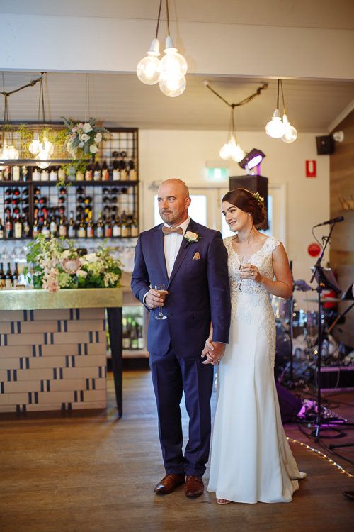 Wedding reception at Stillwater at Crittenden, Mornington Peninsula