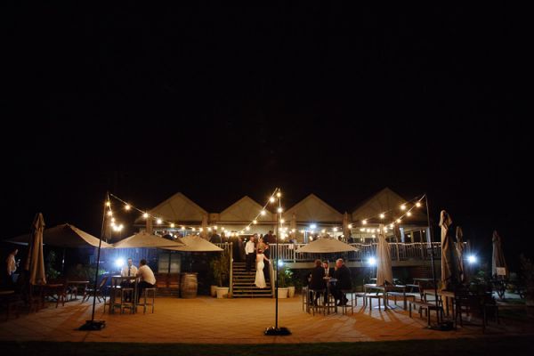 Late-night dancefloor celebrations at the Dromana reception