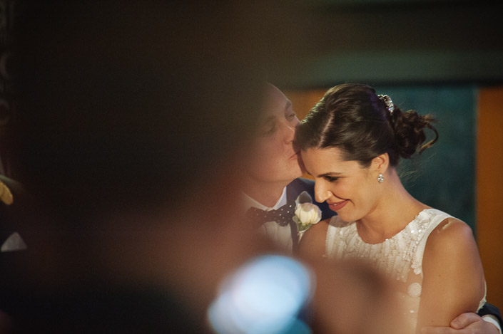 A kiss to the temple as the speeches wind down