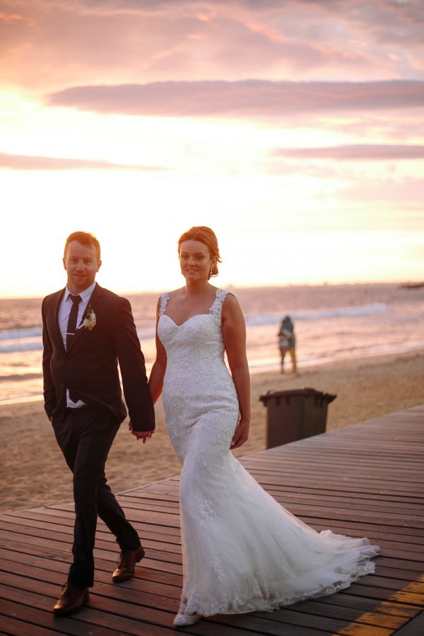 Encore St Kilda Beach wedding photos Encore St Kilda Beach wedding photos