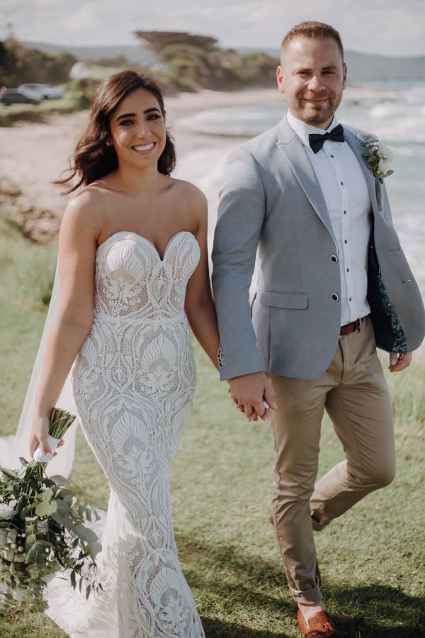 Lorne Beach wedding photos