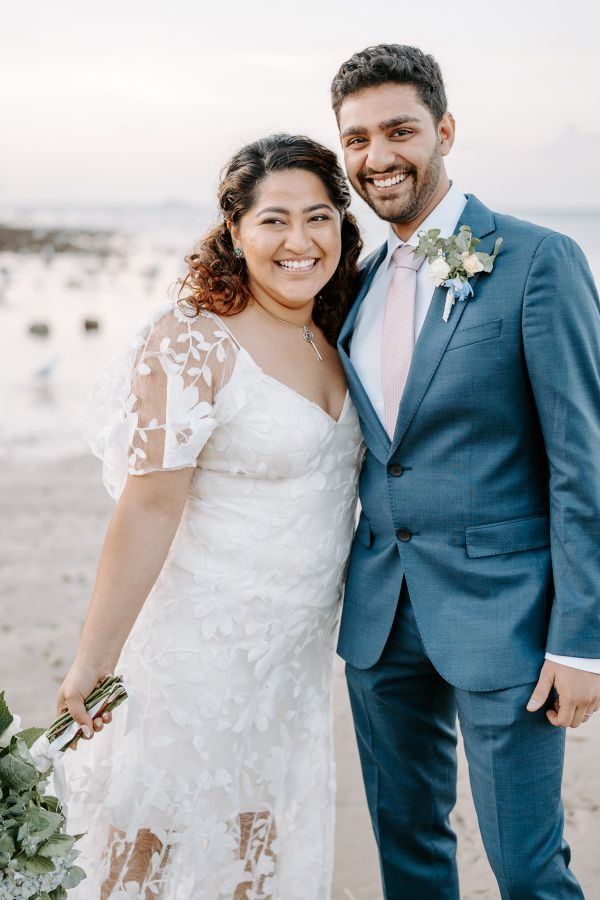 Mornington Beach wedding photos