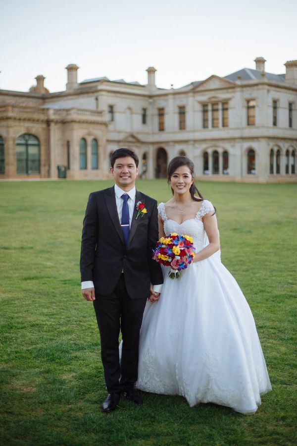 Werribee Park Mansion wedding photos